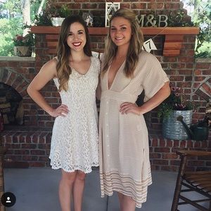 ASOS Yellow and white summer dress